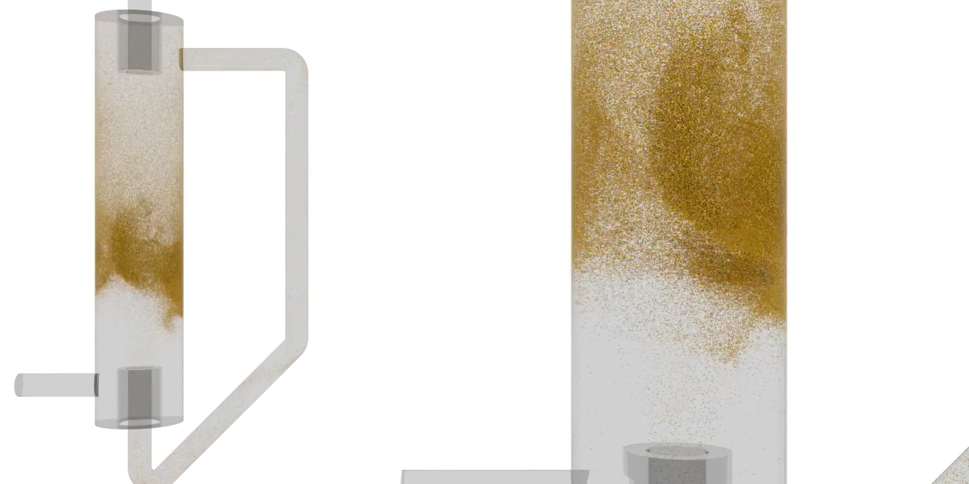 Vortexing Circulating Fluidized Bed CPFD Software